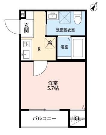 北浦和駅 徒歩14分 2階の物件間取画像